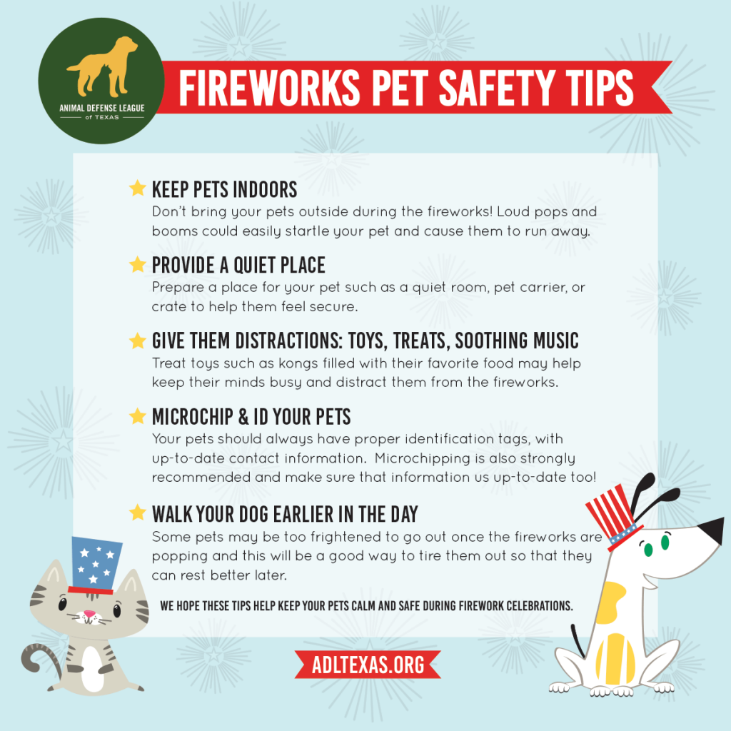 Pet Fireworks Safety