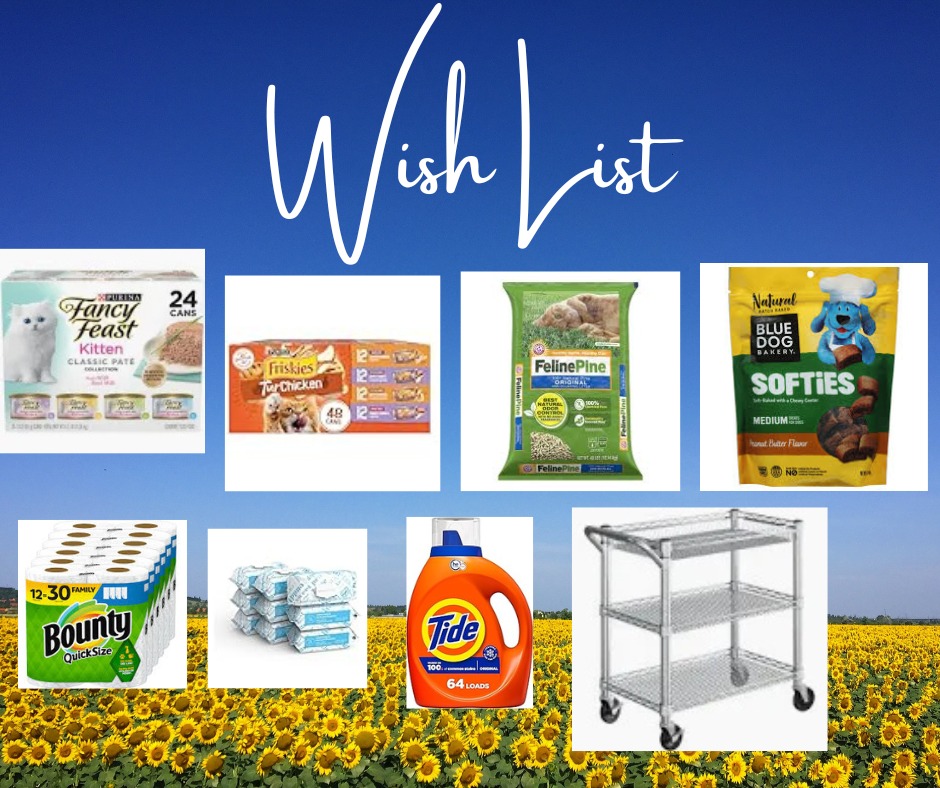 Wish List Shopping for Animal Friends Humane Society